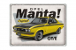 Preview: Blechschild "Opel Manta GT/E" - 40 x 30cm